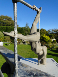 Lola Pole Dancer by Leigh Heppell Erotic Sculpture